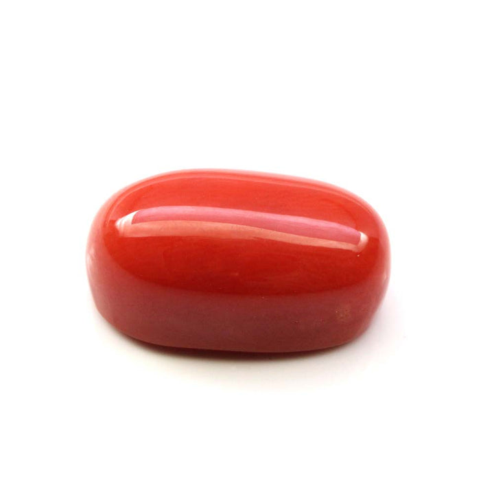CERTIFIED������Top A+ 100% Large 9.48Ct Natural Real Red Italian Coral (Moonga) Gems