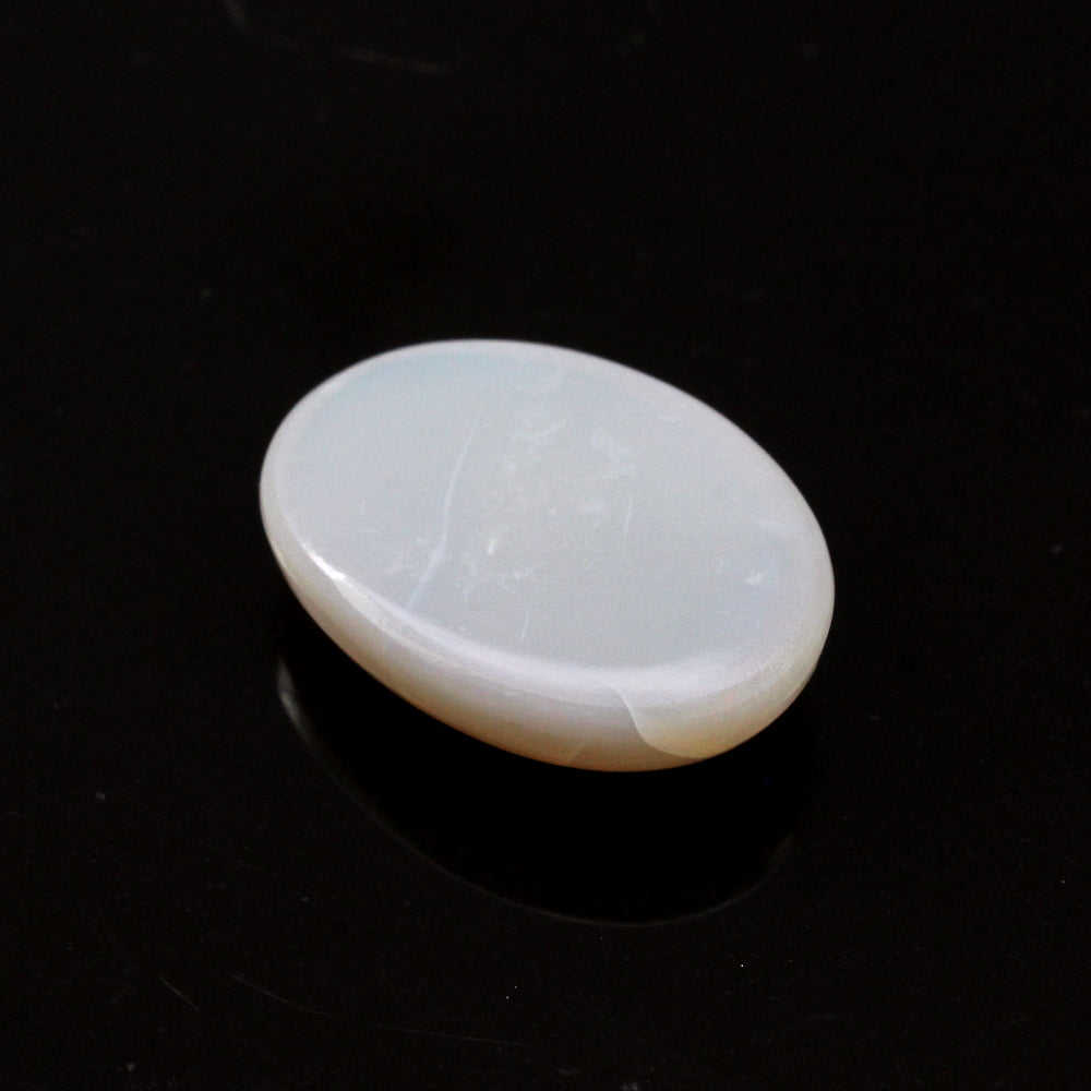 Certified 4.10Ct Natural Untreated Opal Oval Cabochon Gemstone