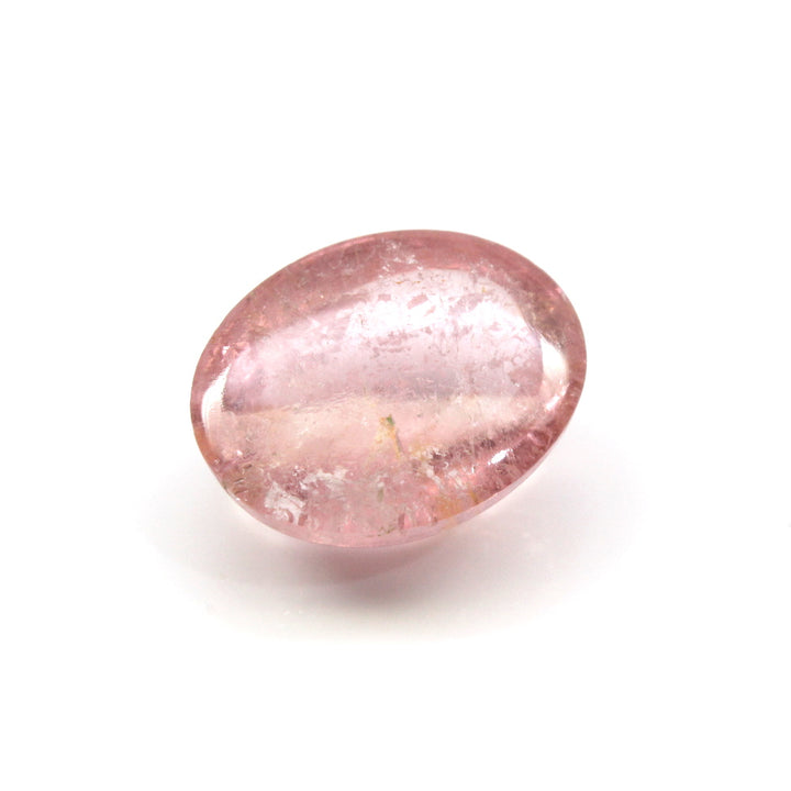 Certified 2.96Ct Natural Pink Tourmaline Oval Cabochon Gemstone