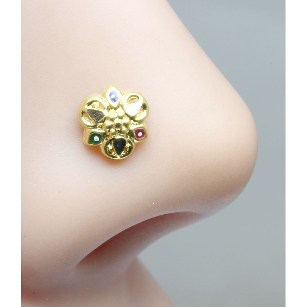 real-gold-nose-stud-14k-ethnic-indian-piercing-nose-ring-push-pin-7711