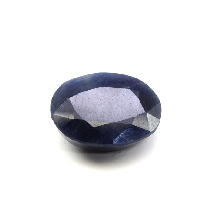 Certified 6.28Ct Natural Blue Sapphire (Neelam) Oval Cut Gemstone