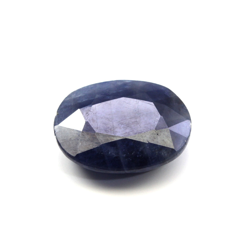 Certified 9.39Ct Natural Blue Sapphire (Neelam) Oval Cut Gemstone