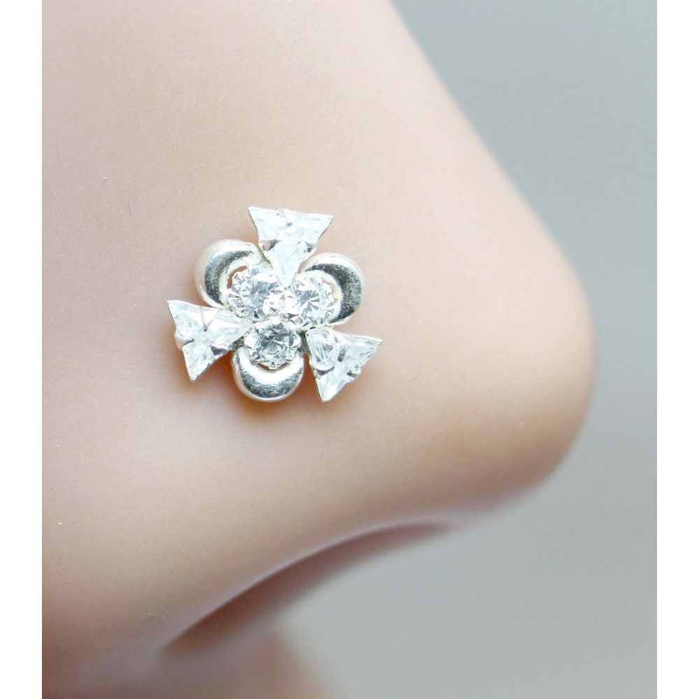 ethnic-indian-925-sterling-silver-white-cz-indian-nose-ring-push-pin-7823