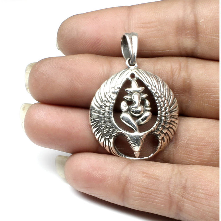 Lord-Ganesha-925-Sterling-Silver-religious-ganesh-God-Pendant-1