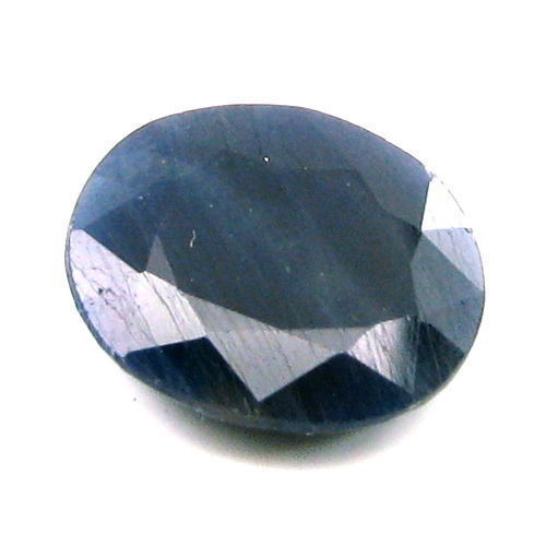 Certified 5.79Ct Natural Blue Sapphire (Neelam) Oval Cut Gemstone
