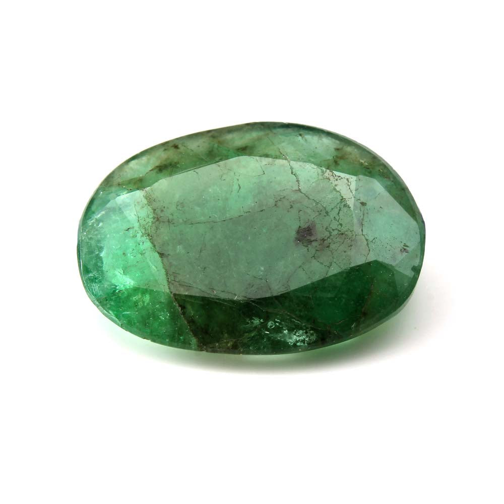 3.65Ct Natural Green Emerald Untreated Oval Cut Astor Gemstone