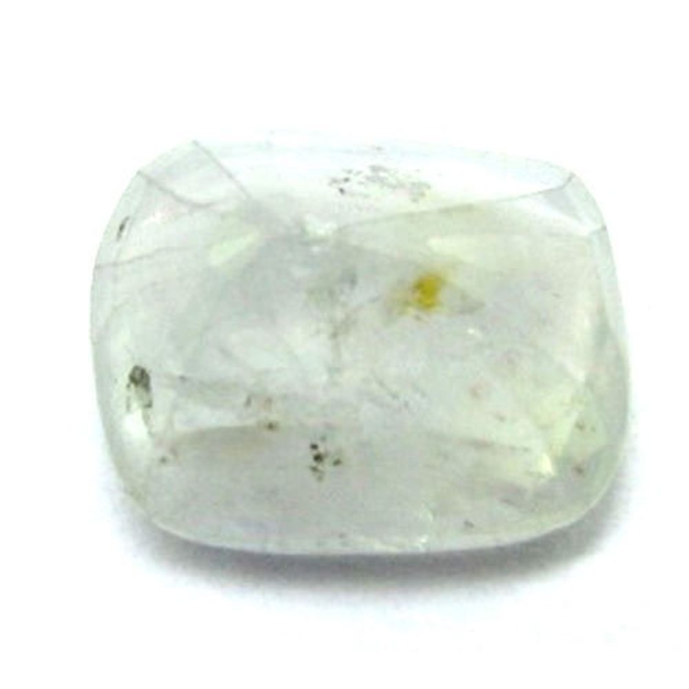 7.40CT Natural Untreated Ceylon Yellowish Blue Sapphire Faceted Gemstone
