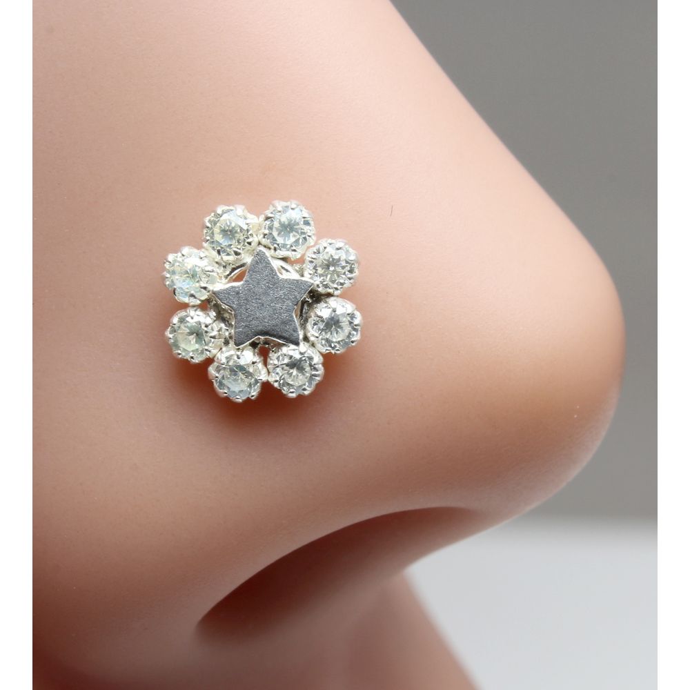 ethnic-indian-925-sterling-silver-white-cz-indian-nose-ring-push-pin-8203