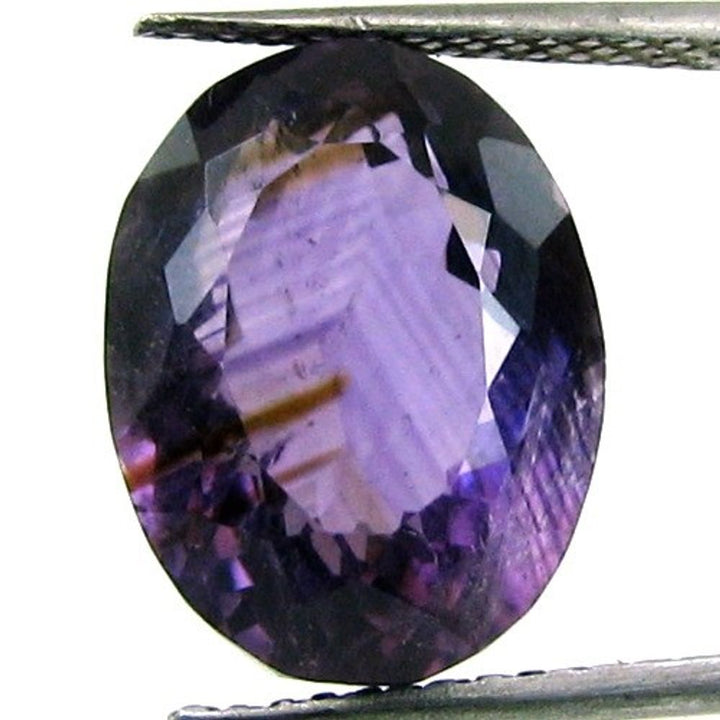 Certified 8.52Ct Natural Amethyst (Katella) Oval Faceted Gemstone