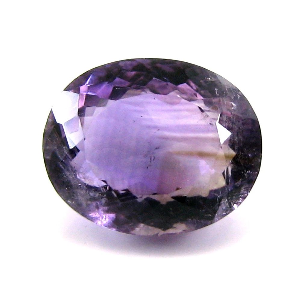 Certified 11.16Ct Natural Amethyst (Katella) Oval Faceted Gemstone
