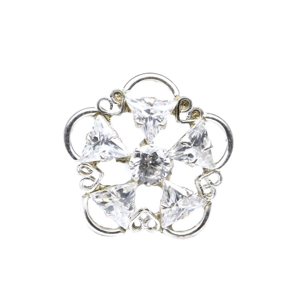 indian-925-sterling-silver-white-cz-studded-nose-ring-push-pin-10528