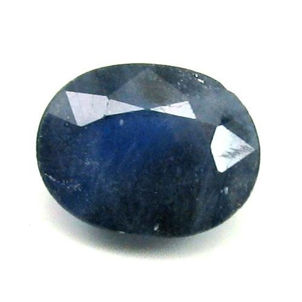 Certified 5.53Ct Natural Blue Sapphire (Neelam) Oval Cut Gemstone