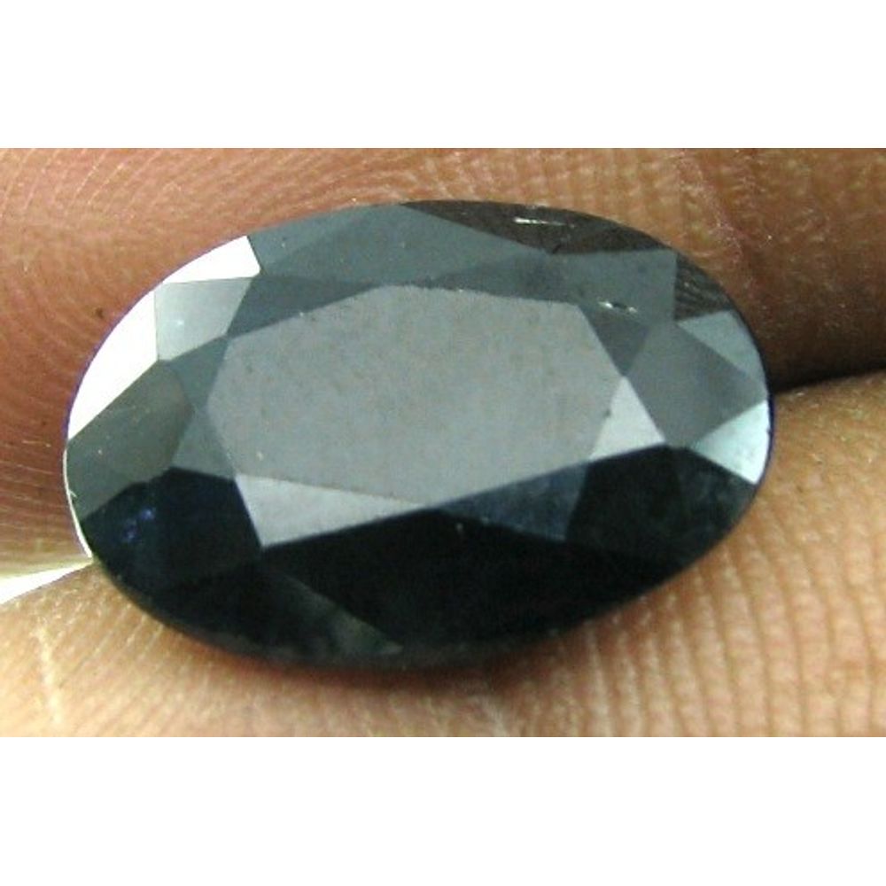 Top Lustrous 7.2Ct Natural Bangkok Blue Sapphire Oval Faceted Gemstone