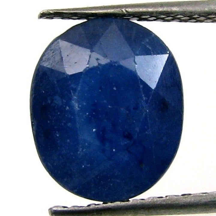4.55Ct Natural Blue Sapphire (Neelam) Oval Cut Gemstone