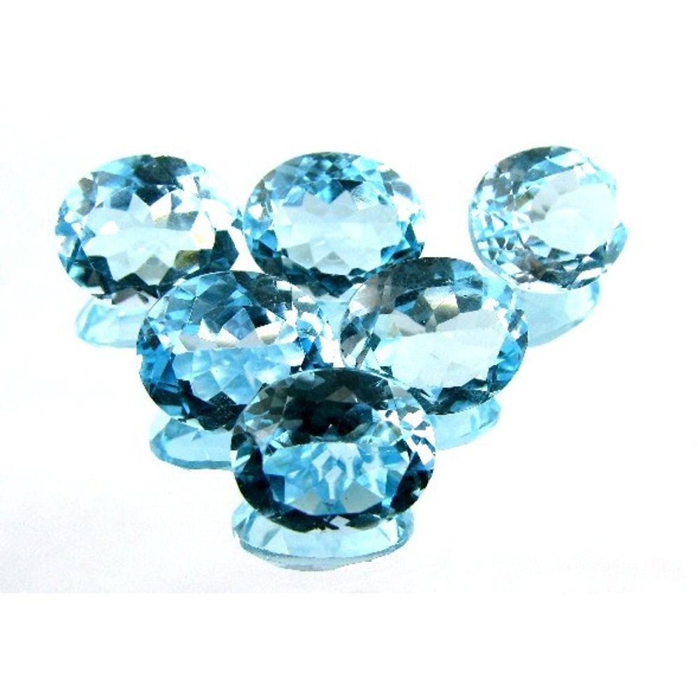 Superb-Luster-4.4Ct-3pc-8x6mm-Natural-Swiss-Blue-Topaz-Oval-Cut-Gemstones-Lot