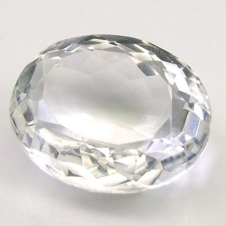 35.2Ct-Natural-White-Crystal-Quartz-Oval-Faceted-Gemstone