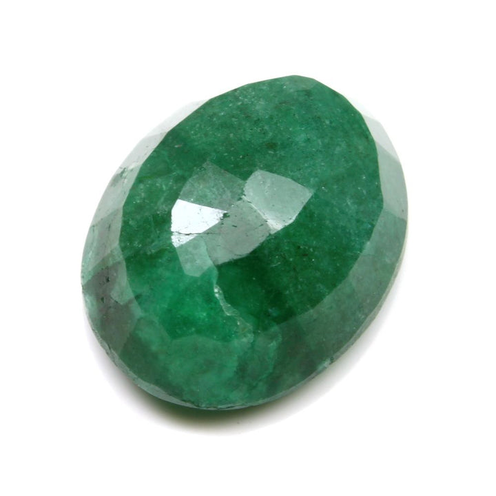 6.90Ct Natural Brazilian Green Emerald Panna Oval Cut Gemstone