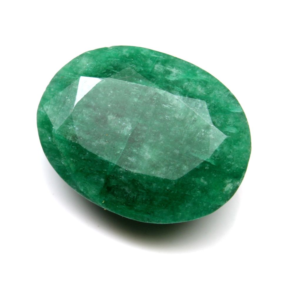 7.25Ct Natural Brazilian Green Emerald Panna Oval Cut Gemstone