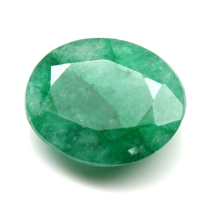 6.80Ct Natural Brazilian Green Emerald Panna Oval Cut Gemstone