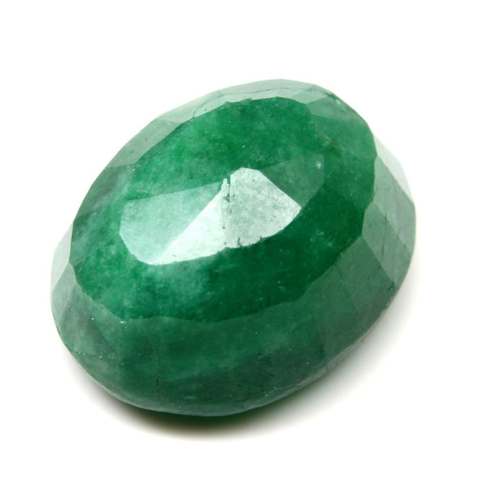 7.45Ct Natural Brazilian Green Emerald Panna Oval Cut Gemstone