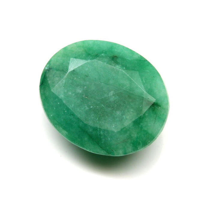 6.35Ct Natural Brazilian Green Emerald Panna Oval Cut Gemstone