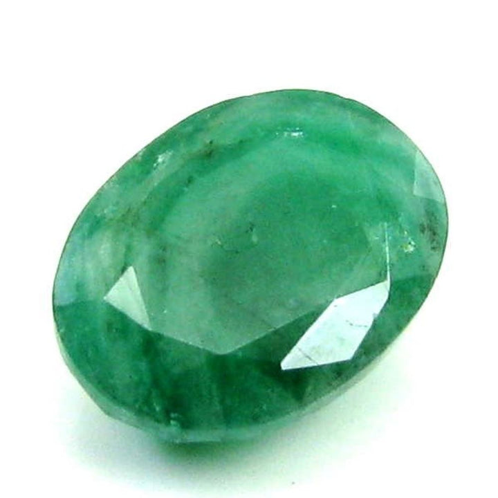 Certified-7.08Ct-Natural-Green-Oval-(Panna)-Oval-Cut-Gemstone