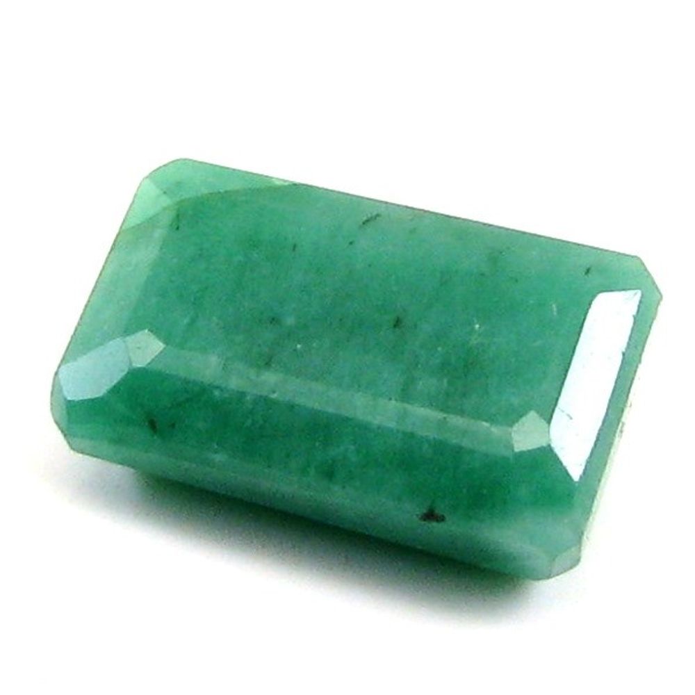 Certified-4.27Ct-Natural-Green-Emerald-(Panna)-Rectangle-Cut-Gemstone