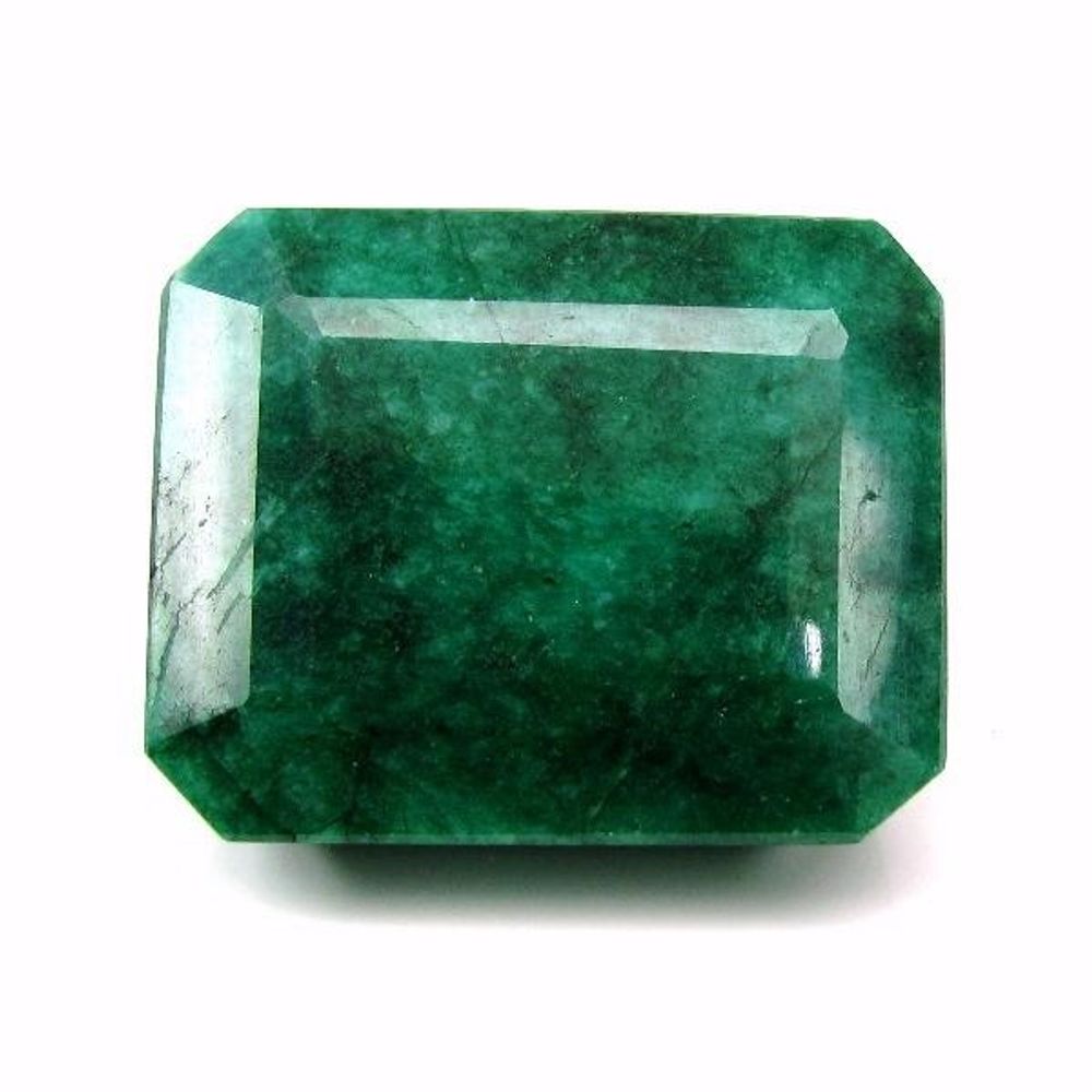 Rare Huge 425Ct Natural Brazilian Green Emerald Faceted Gemstone