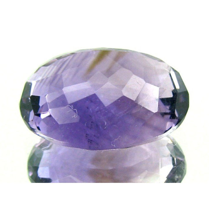 Certified 18.23Ct Natural Amethyst (Katella) Cushion Checker Faceted Gemstone