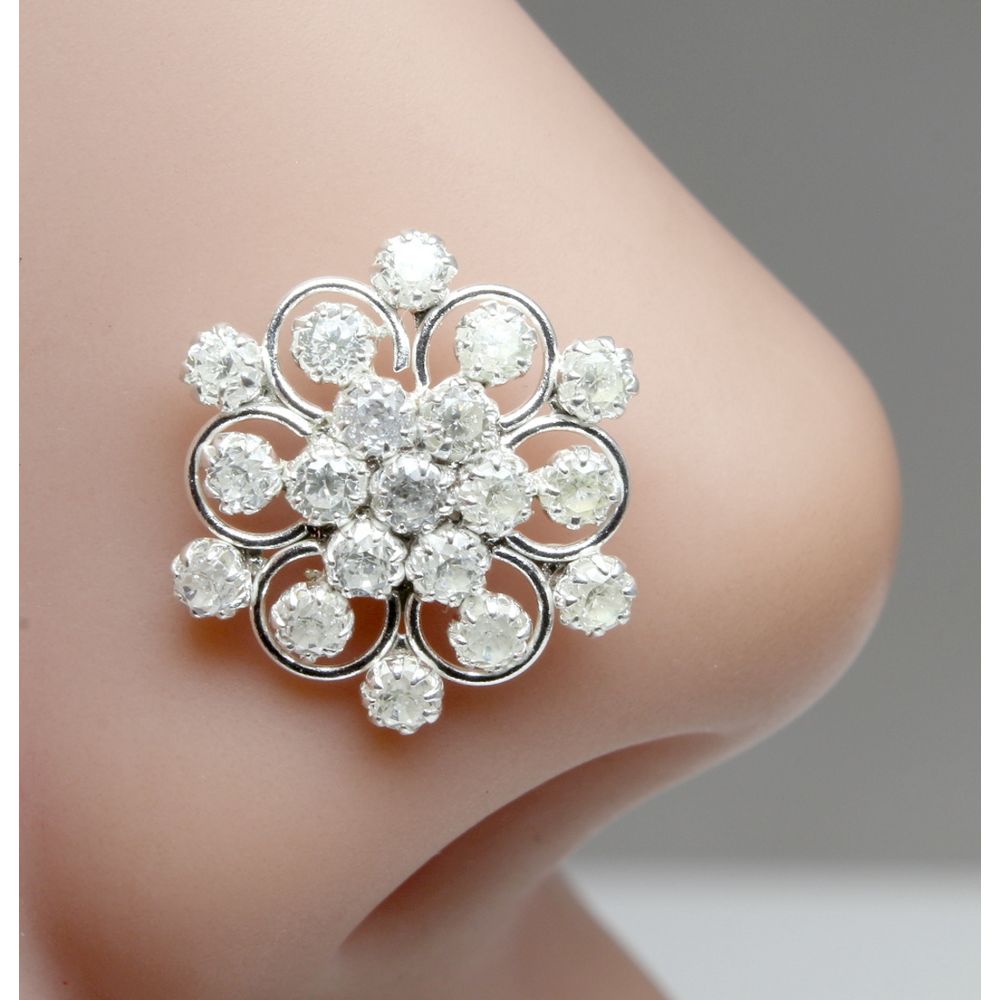 ethnic-indian-925-sterling-silver-white-cz-studded-corkscrew-nose-ring-22g-8610