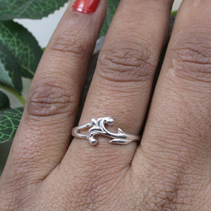 Real 925 Sterling Silver Women Finger Ring