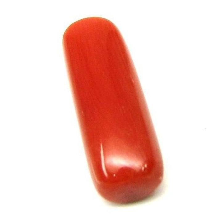 CERTIFIED������Top A+ 100% Large 4.31Ct Natural Real Red Italian Coral (Moonga) Gems