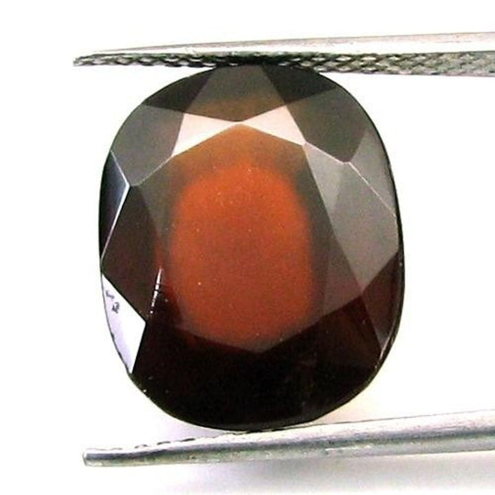 Certified 11.79Ct Natural GOMEDH Hessonite Garnet Cushion Mix Faceted Gemstone