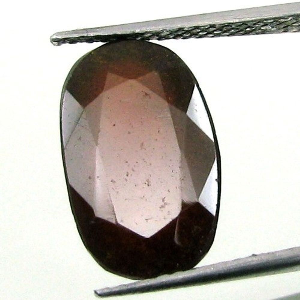 8.6Ct-Natural-Hessonite-Garnet-(GOMEDH)-Oval-Faceted-Gemstone