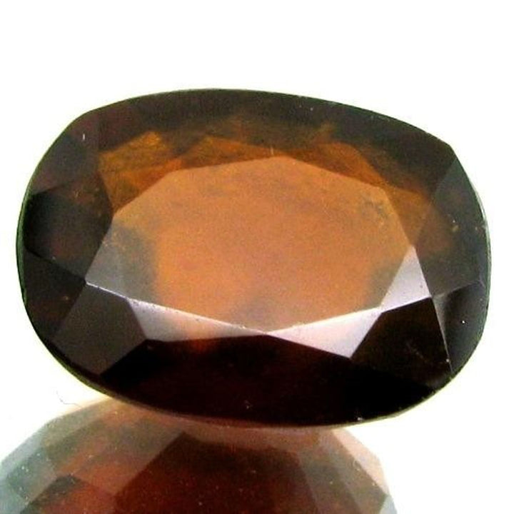 8.9Ct-Large-Natural-Hessonite-Garnet-Gomedh-Oval-Faceted-Astrology-Gemstone