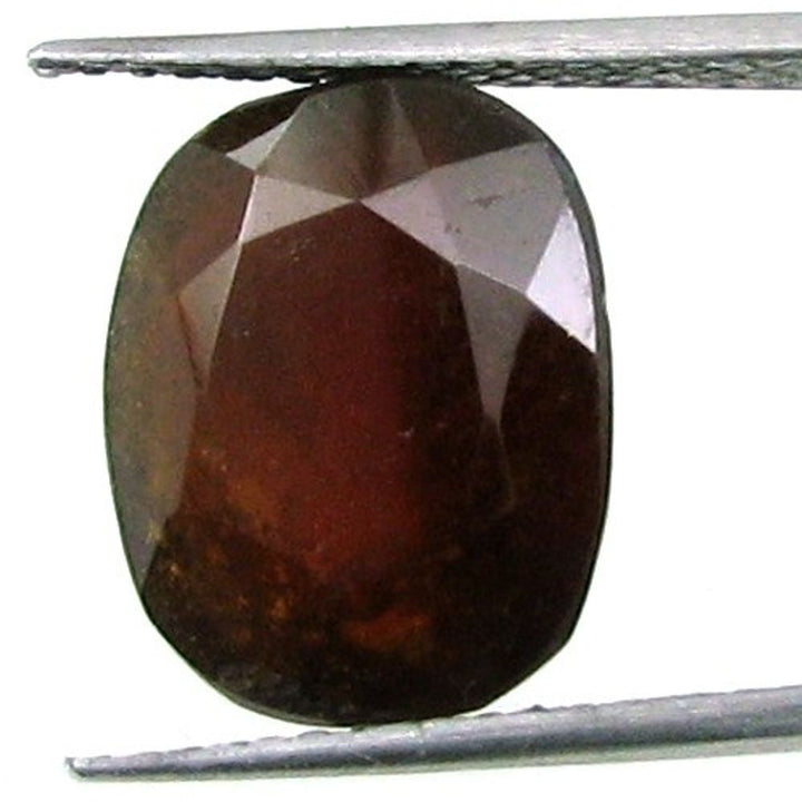8.1Ct-Natural-Hessonite-Garnet-(GOMEDH)-Oval-Faceted-Gemstone