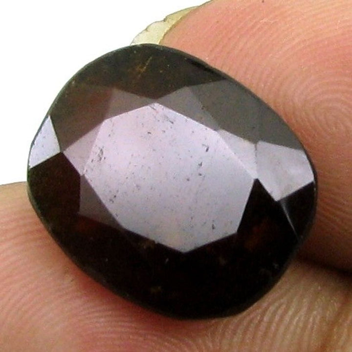 8.1Ct Natural Hessonite Garnet (GOMEDH) Oval Faceted Gemstone