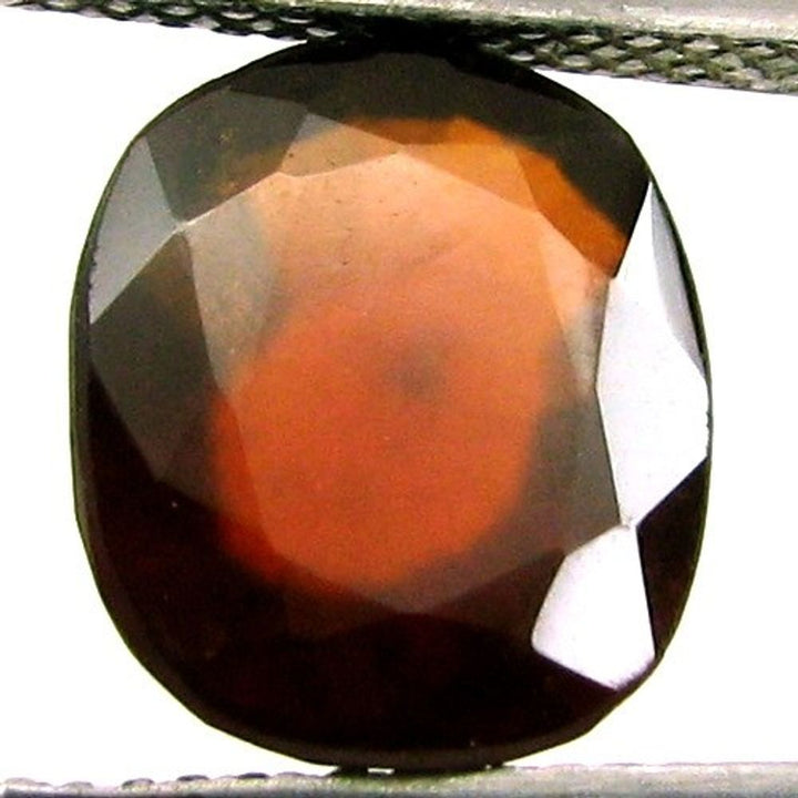 Certified-7.73Ct-Natural-GOMEDH-Hessonite-Garnet-Oval-Faceted-Gemstone