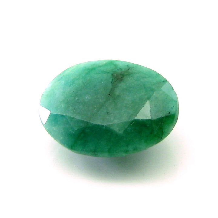 7.8Ct Natural Brazilian Green Emerald Oval Cut Gemstone