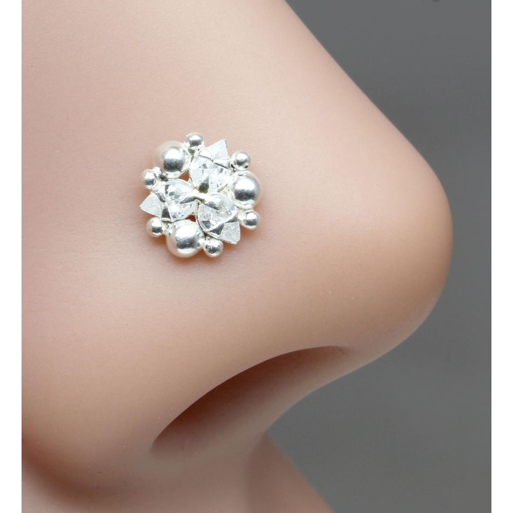 ethnic-indian-925-sterling-silver-white-cz-studded-corkscrew-nose-ring-22g-8330