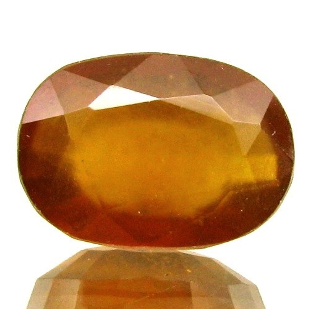 Certified-6.47Ct-Natural-Gomedh-(Hessonite)-Rectangle-Faceted-Gemstone