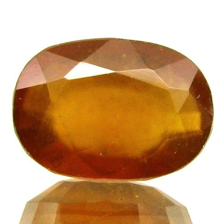 Certified-6.47Ct-Natural-Gomedh-(Hessonite)-Rectangle-Faceted-Gemstone