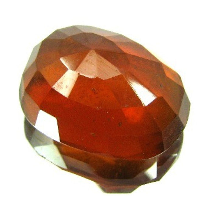 Superb A+ 12.4Ct Large Natural Hessonite Garnet ( Gomedh ) Astro Gemstone