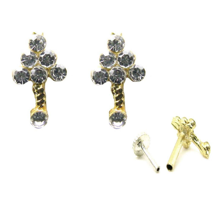 2pc-gold-plated-white-rhinstones-body-piercing-nose-studnose-ring-nose-pin-5577