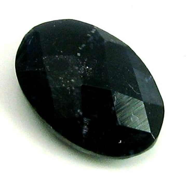 2.9Ct-Natural-Iolite-Violet-Blue-Oval-Checker-Cut-Gemstone