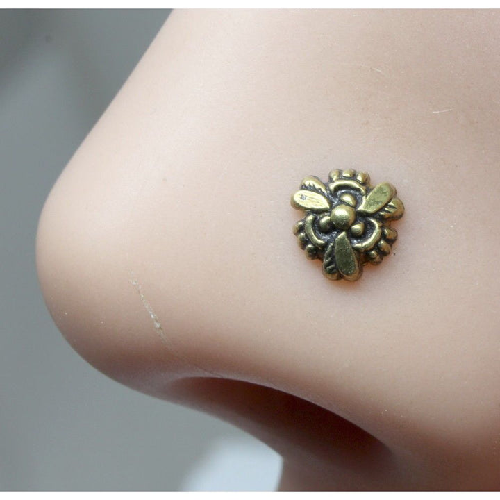 indian-nose-stud-antique-gold-finish-nose-ring-corkscrew-piercing-ring-l-bend-7335