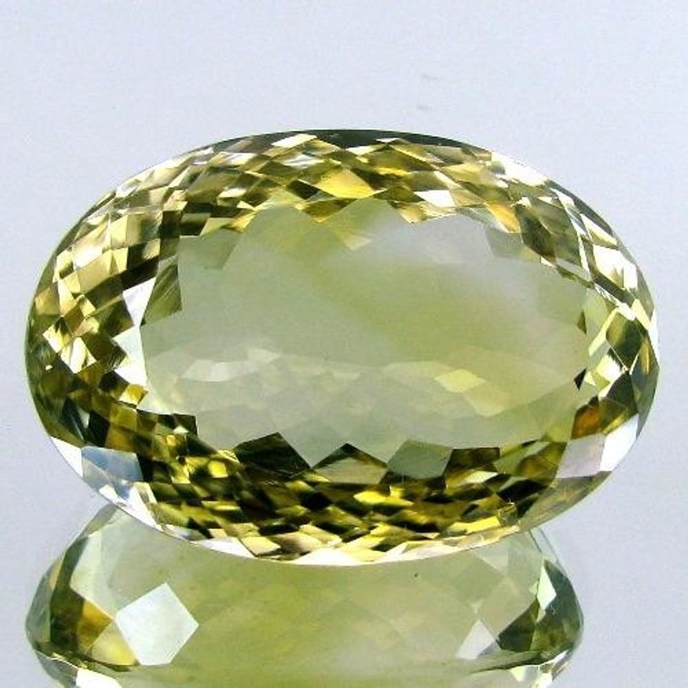 Superb-A+-67.9Ct-Clear-Fine-Natural-Lemon-Quartz-Oval-Faceted-Gemstones