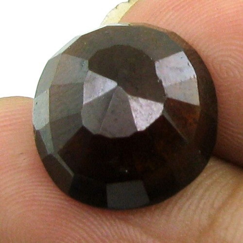 9.2Ct Natural Hessonite Garnet (GOMEDH) Oval Faceted Gemstone