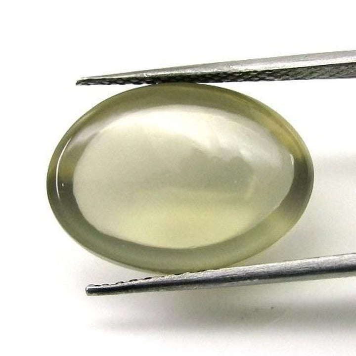 Certified 13.46Ct Natural MOONSTONE Oval Cabochon Rashi Gemstone for Moon
