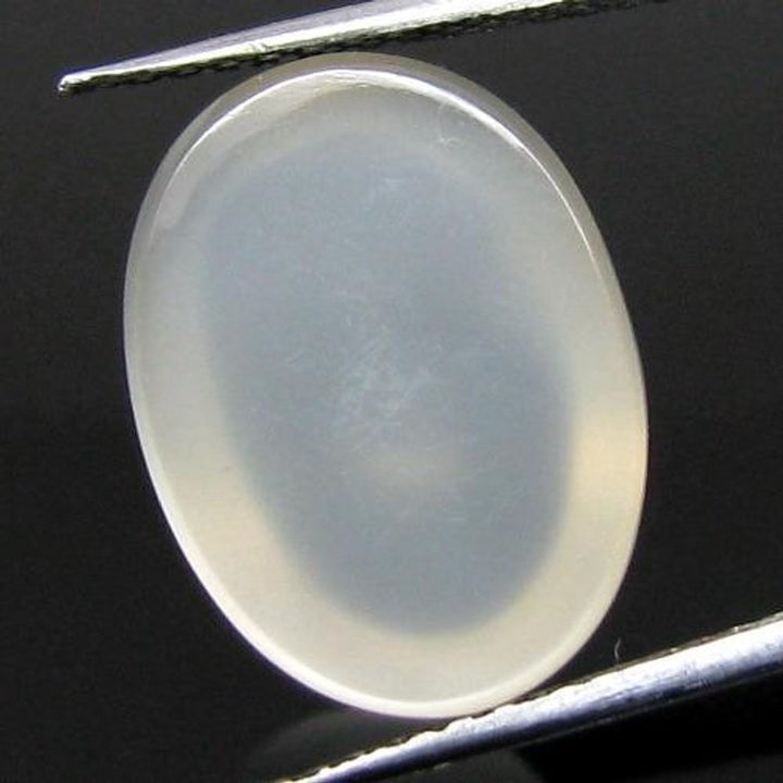 Certified 11.22Ct Natural MOONSTONE Oval Cabochon Rashi Gemstone for Moon